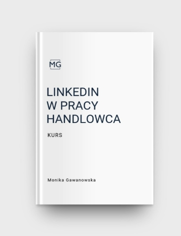 LinkedIn w pracy handlowca to szkolenie, które prowadzi Monika Gawanowska, dedykowane sprzedawcom. Uczy, jak prowadzić sprzedaż na LinkedIn.